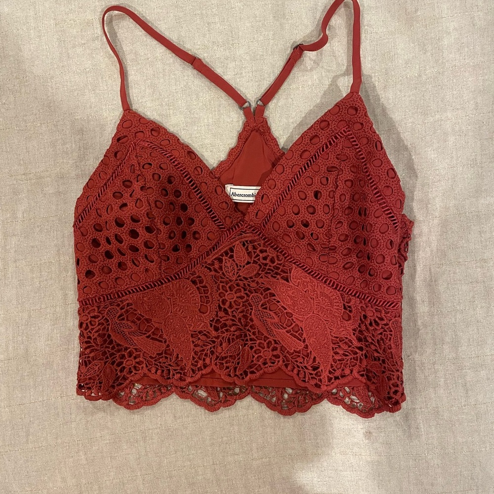 Abercrombie crotchet top